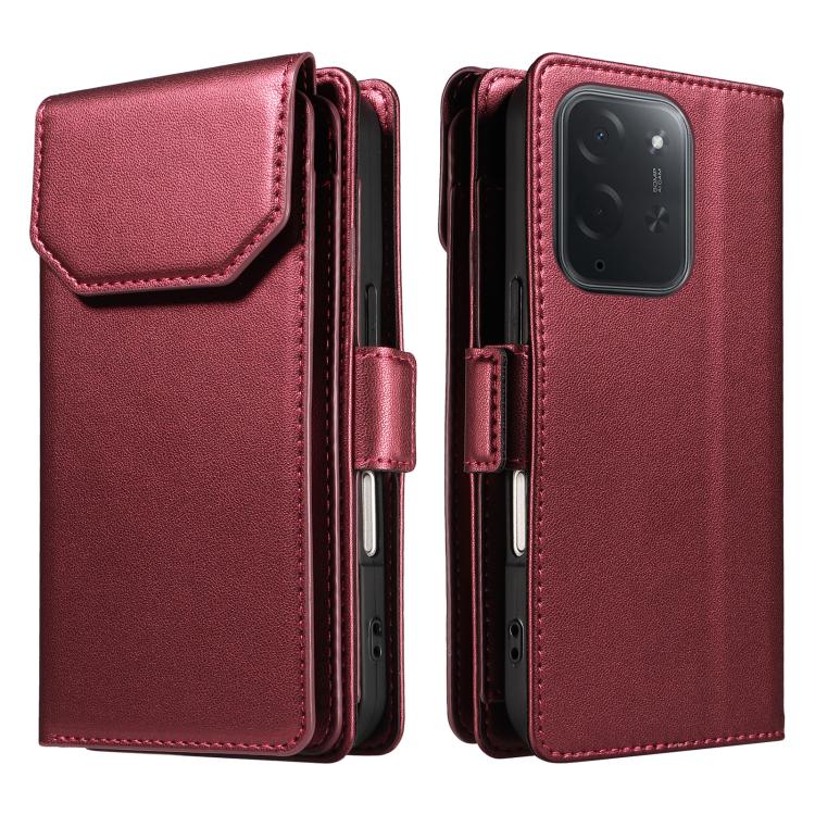 Multi Card Wallet Leather Phone Case with Strap, For Xiaomi Poco C95 Pro, For Xiaomi 17 Max 5G, For Xiaomi 17T Pro 5G Global, For Xiaomi 17T 5G Global
