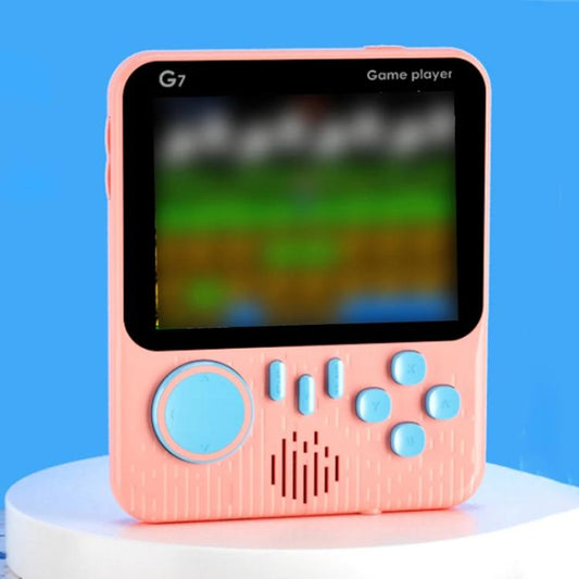 G7 3.5 inch Screen Portable Retro Nostalgic Games Console Built-in 666 Games, Single, Double