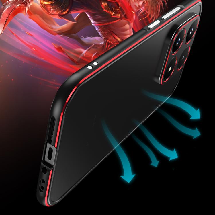 Aurora Series Lens Protector + Metal Frame Phone Case, For Xiaomi 17 Max 5G