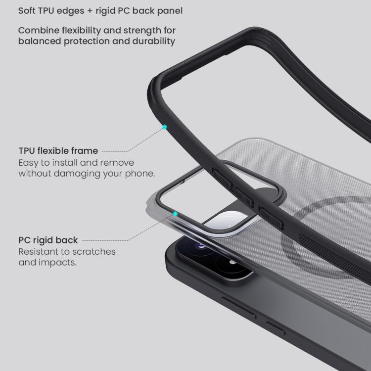 NILLKIN Frosted Shield Pro Magnetic Magsafe Phone Case, For Xiaomi 17 Max 5G, For Xiaomi 17T Pro 5G, For Xiaomi 17T 5G