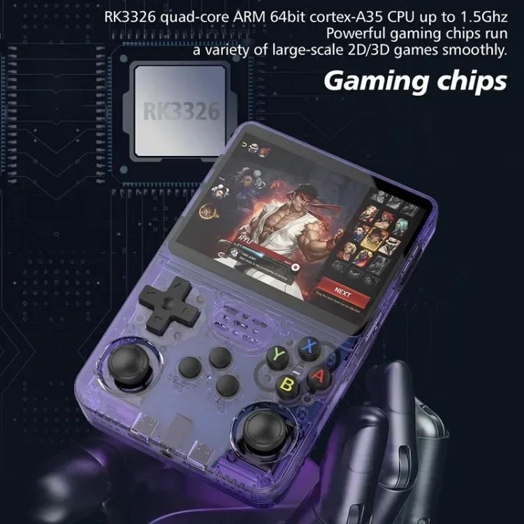R36 HD 3.5-inch IPS HD Handheld Retro Game Console Supports 20+ Emulators, 16G