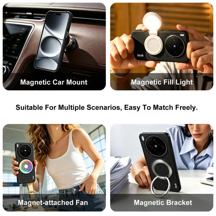 imak Ruiyi Series Fabric Texture Magnetic Phone Case, For Xiaomi 17 Ultra by Leica