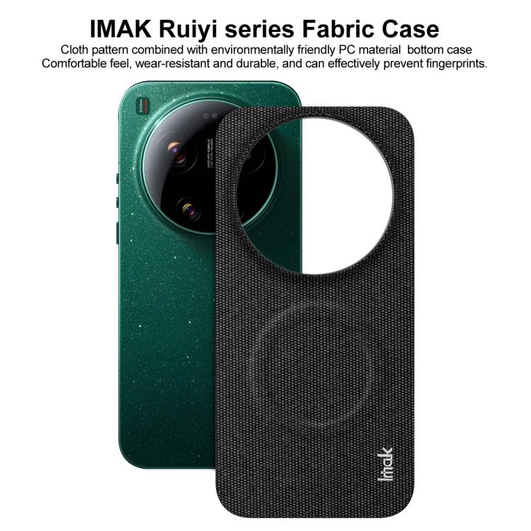 imak Ruiyi Series Fabric Texture Magnetic Phone Case, For Xiaomi 17 Ultra by Leica