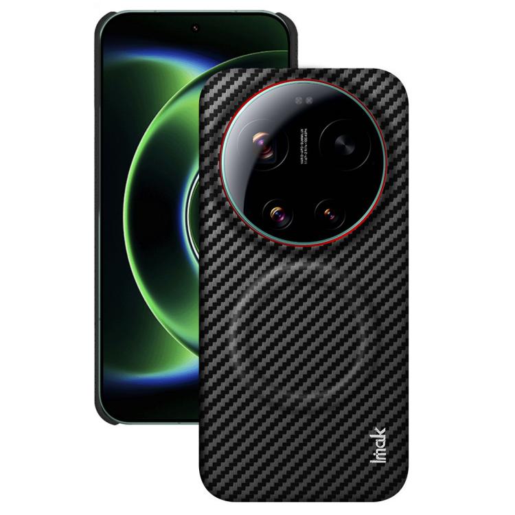imak Ruiyi Series Red Ring Carbon Fiber Texture Magnetic Phone Case, For Xiaomi 17 Ultra by Leica
