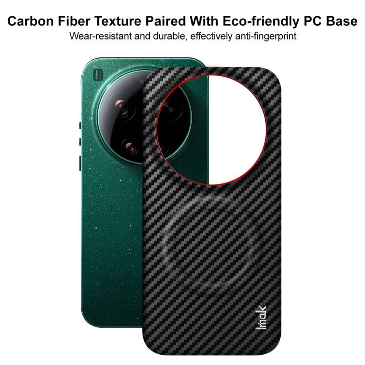 imak Ruiyi Series Red Ring Carbon Fiber Texture Magnetic Phone Case, For Xiaomi 17 Ultra by Leica