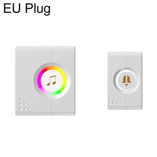 XY-603 Wireless Home Long Distance Smart Remote Control Doorbell, EU Plug, US Plug