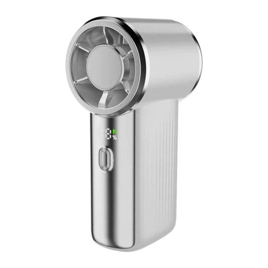 F9 Handheld High-Speed Turbo Mini Fan with Digital Display