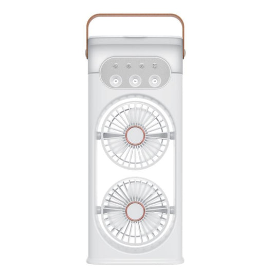 SL617 Dual-Head Humidifier Spray Cooling Fan