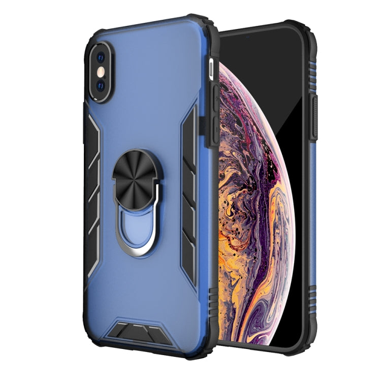 Magnetic Frosted PC + Matte TPU Shockproof Case with Ring Holder, For iPhone 11 Pro, For iPhone 11, For iPhone 11 Pro Max, For iPhone XS / X, For iPhone XS Max, For Samsung Galaxy Note20, For Samsung Galaxy Note20 Ultra