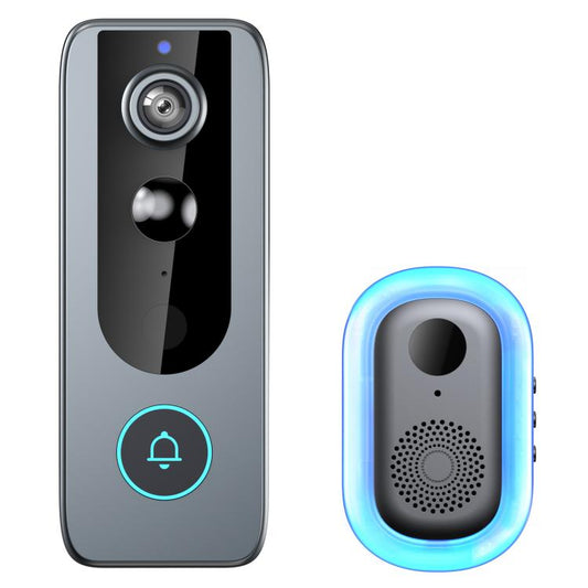 M20 High Definition Night Vision Wireless Two-Way Intercom Video Doorbell, M20(Black)