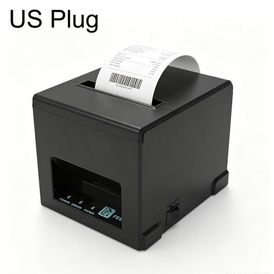 POS-8390 80mm Thermal Receipt Printer, US Plug, UK Plug, EU Plug, AU Plug