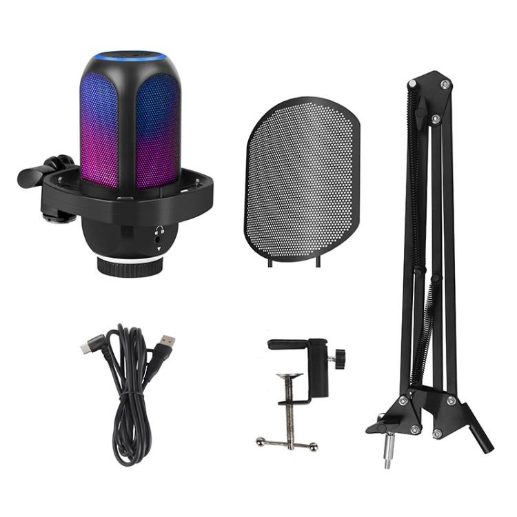 APK001 AI Noise Reduction USB Condenser Cantilever Microphone, APK001 Cantilever Microphone