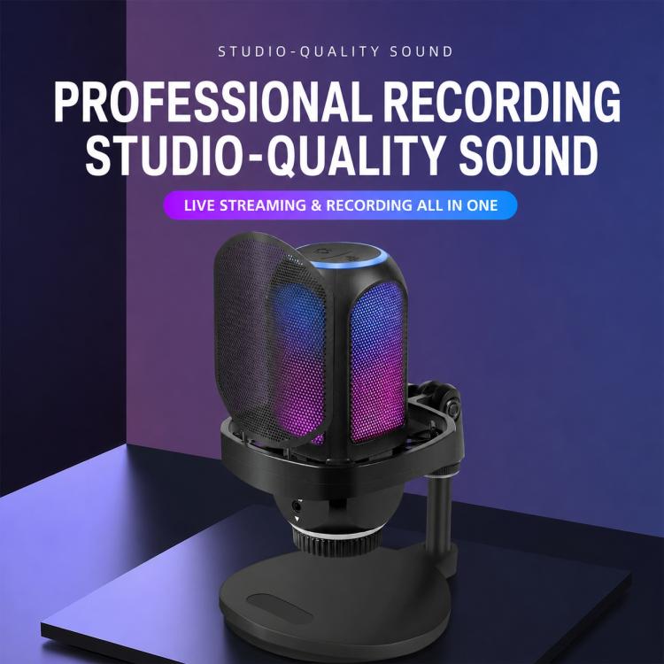 APK001 AI Noise Reduction USB Condenser Cantilever Microphone, APK001 Cantilever Microphone