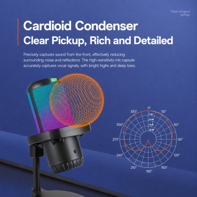 APK005 AI Smart Noise Reduction Condenser Cantilever Microphone, APK005 Cantilever Microphone