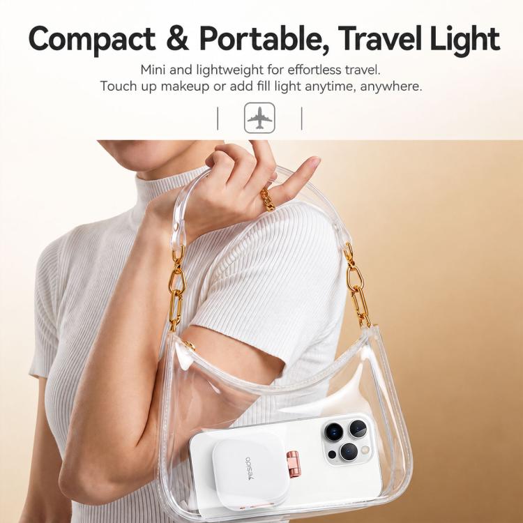 Yesido DH18 Magnetic Phone Holder Fill Light with Mirror, DH18