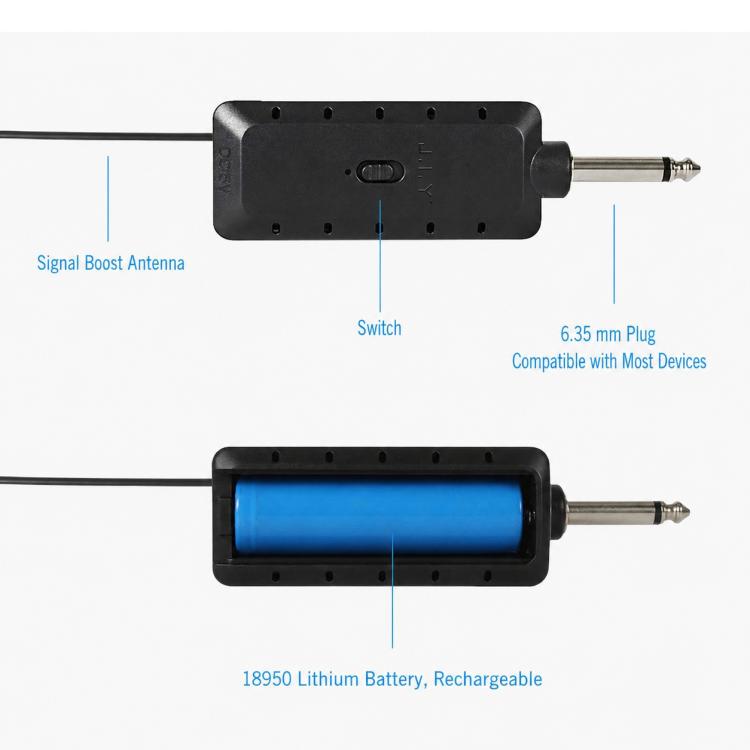 E8 1 to 2 VHF Wireless Noise Reduction Handheld Microphone