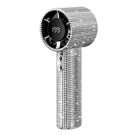 S5 Bling Rhinestone High-speed Handheld Fan