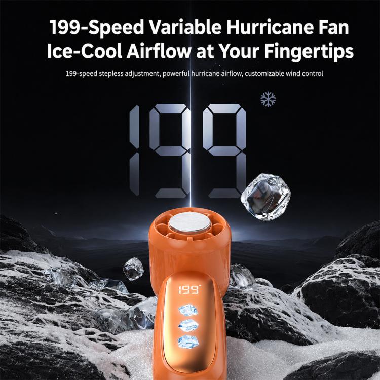 K22 Digital Display High-Speed ??Cooling Handheld Fan