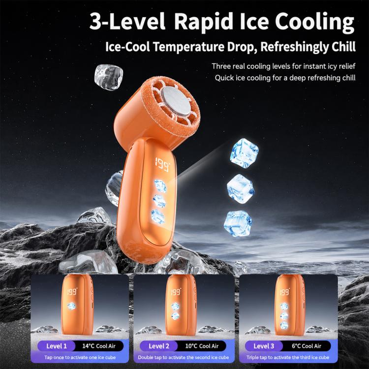 K22 Digital Display High-Speed ??Cooling Handheld Fan