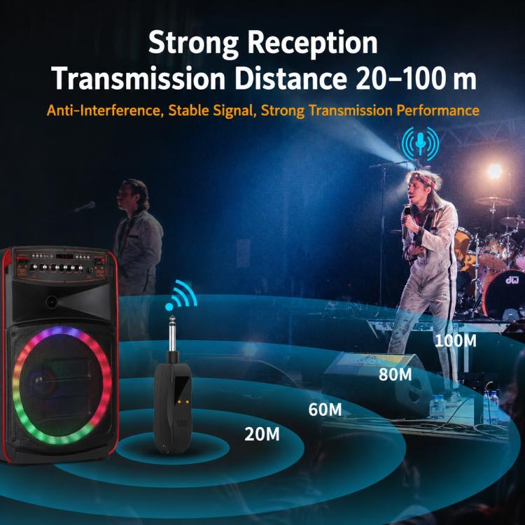 G109 2 in 1 Anti-Feedback 2.4G Wireless Handheld Microphone