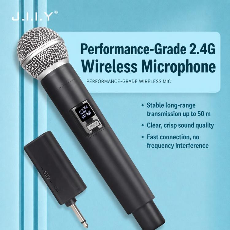 GE5 2 in 1 Wireless 2.4G Handheld Microphone