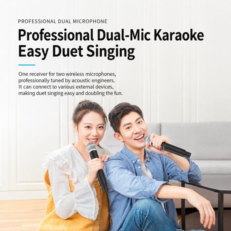 GE5 1 to 2 Wireless 2.4G Handheld Microphone