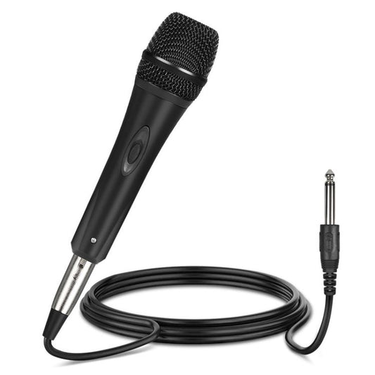 YS-228 Separate Wired Anti-Feedback Metal Microphone, 6.35mm