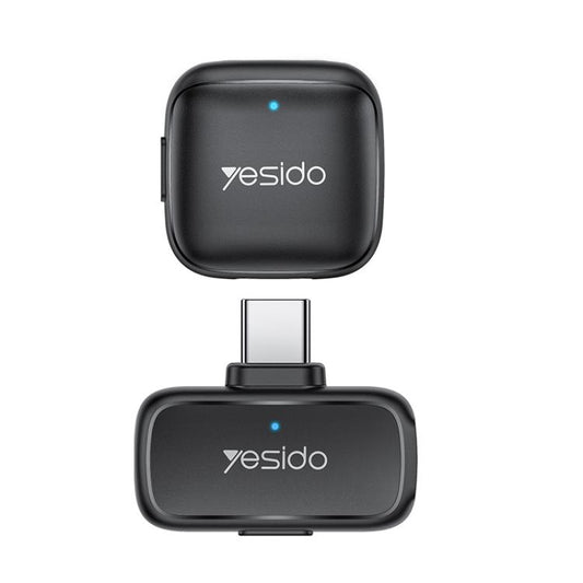 Yesido KR27 Standard Noise Reduction Wireless Lavalier Microphone with Type-C Receiver