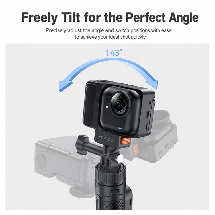 Yesido SF38 Portable 2 in 1 Magnetic Quick-Release Selfie Stick NI, SF38