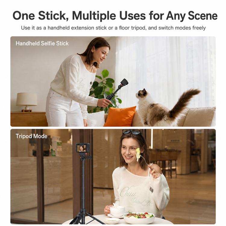 Yesido SF38 Portable 2 in 1 Magnetic Quick-Release Selfie Stick NI, SF38