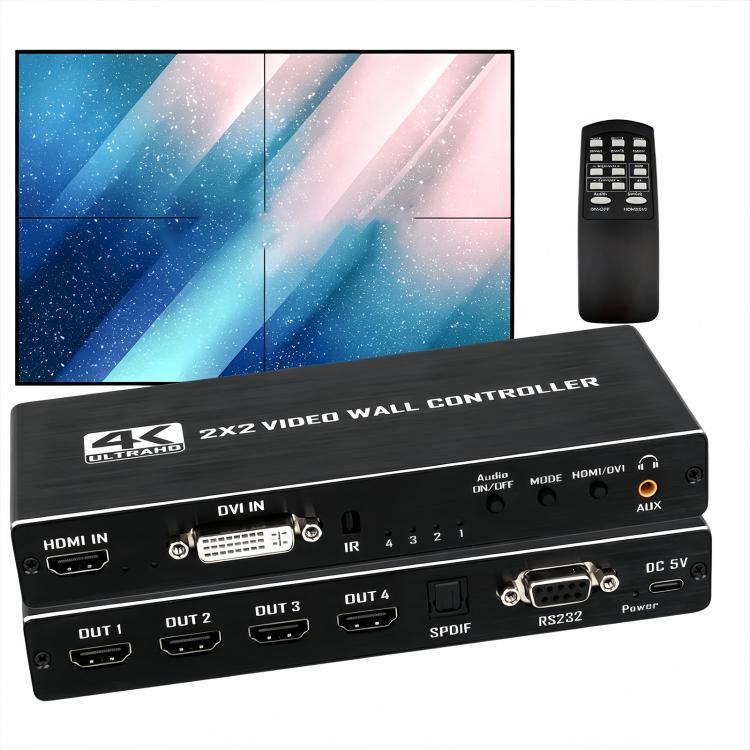 NK-Y2 HDMI 2x2 4K Video Casting Processor, NK-Y2