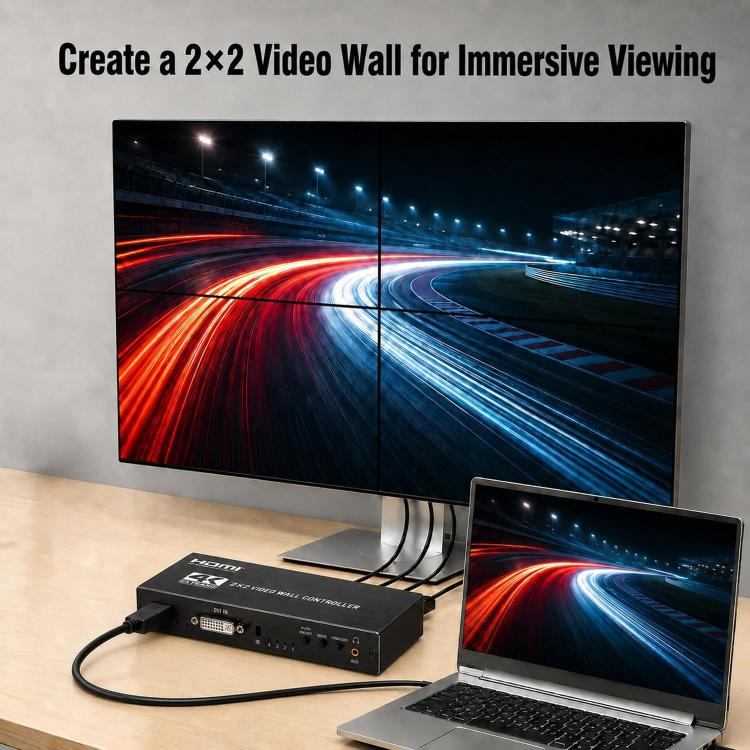 NK-Y2 HDMI 2x2 4K Video Casting Processor, NK-Y2