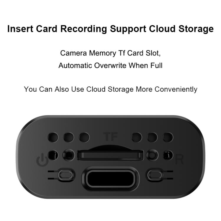 X6D 1080P Ultra HD Wide-Angle Mini Camera WiFi Wireless Remote Monitoring Recorder