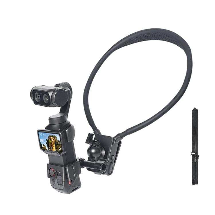 For Insta360 Luna Ultra Quick Release Magnetic Neck Mount, Neck Mount, Neck Mount + Fixed Strap