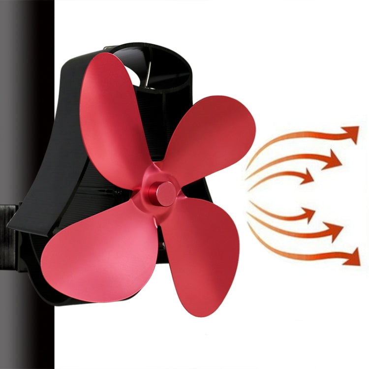 YL-105 4-Blade Aluminum Heat Powered Fireplace Stove Fan, YL-105 (Gold), YL-105 (Rose Red), YL-105 (Silver), YL-105(White), YL-105 (Black), YL-105 (Bronze), YL-105 (Grey)