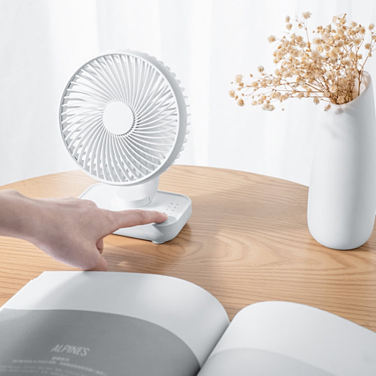 D606 4W USB Rechargeable Portable Four-speed Adjustable Desktop Fan, USB