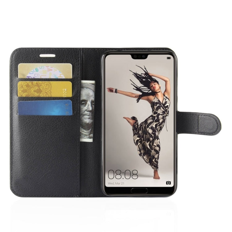For Huawei  P20 Pro Litchi Texture Horizontal Flip Leather Case with Wallet & Holder & Card Slots, Huawei P20 Pro, For P20 Pro, For Huawei P20 Pro