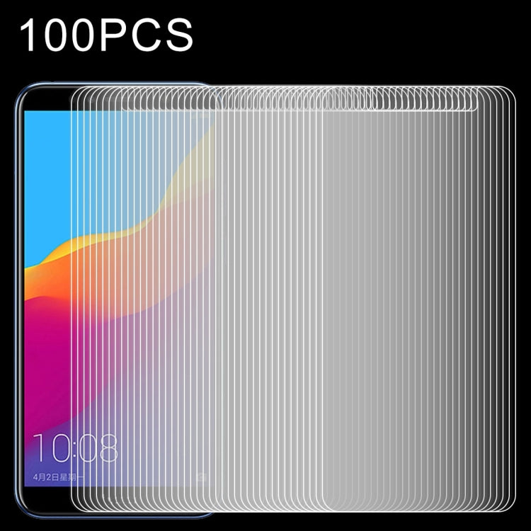 100 PCS 0.26mm 9H 2.5D Tempered Glass Film for Huawei Honor 7A, For Honor 7A(100 PCS)