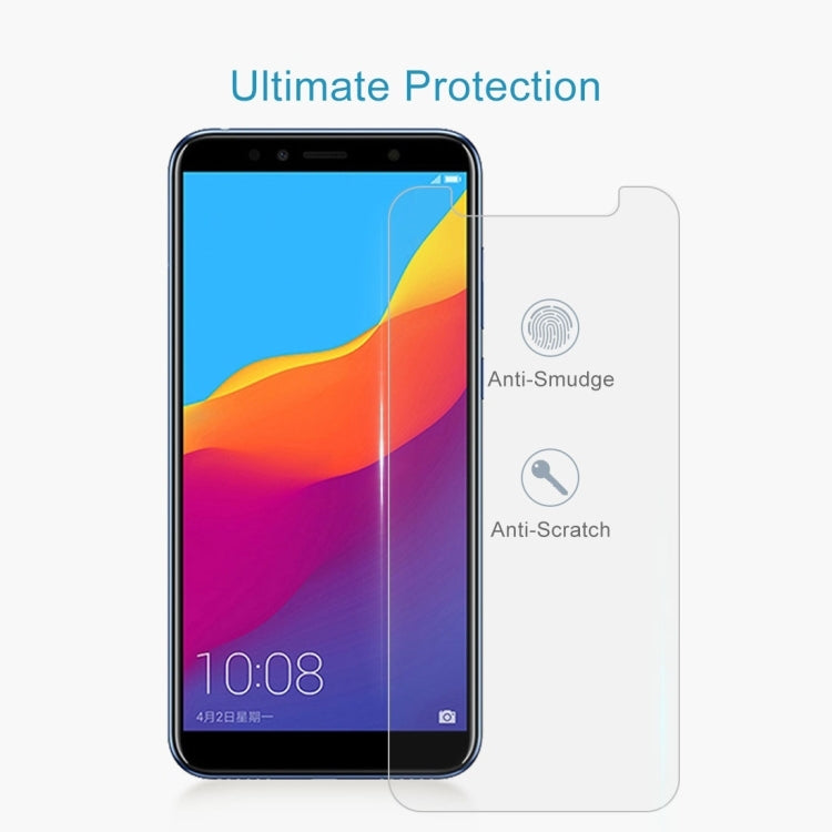 100 PCS 0.26mm 9H 2.5D Tempered Glass Film for Huawei Honor 7A, For Honor 7A(100 PCS)