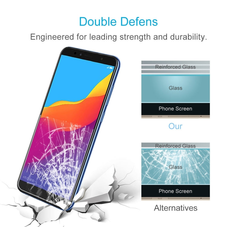 0.26mm 9H 2.5D Tempered Glass Film for Huawei Honor 7A, For Honor 7A(1 PC)