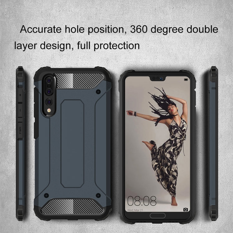 For Huawei  P20 Pro Full-body Rugged TPU + PC Combination Back Cover Case , For Huawei P20 Pro, Huawei P20 Pro