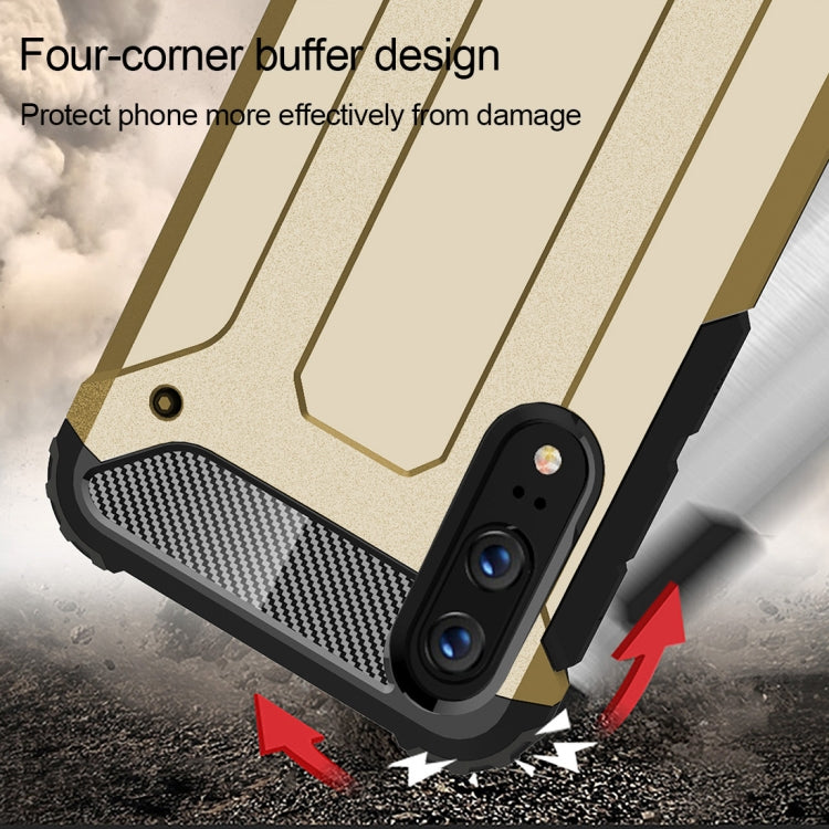For Huawei  P20 Full-body Rugged TPU + PC Combination Back Cover Case , For Huawei P20, Huawei P20
