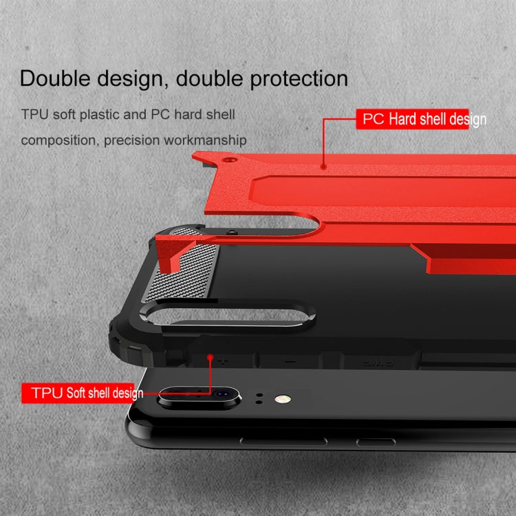 For Huawei  P20 Full-body Rugged TPU + PC Combination Back Cover Case , For Huawei P20, Huawei P20