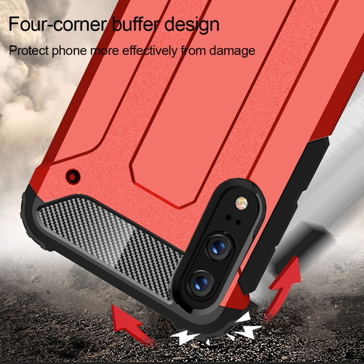 For Huawei  P20 Full-body Rugged TPU + PC Combination Back Cover Case , For Huawei P20, Huawei P20