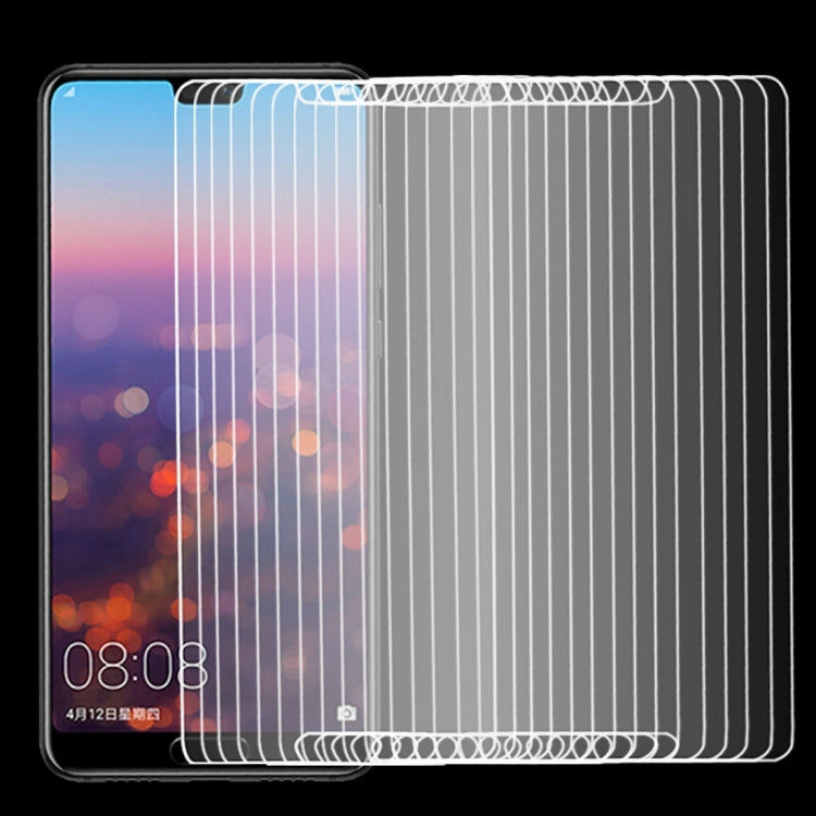 100 PCS for Huawei P20 0.26mm 9H Surface Hardness 2.5D Explosion-proof Tempered Glass Screen Film, For P20