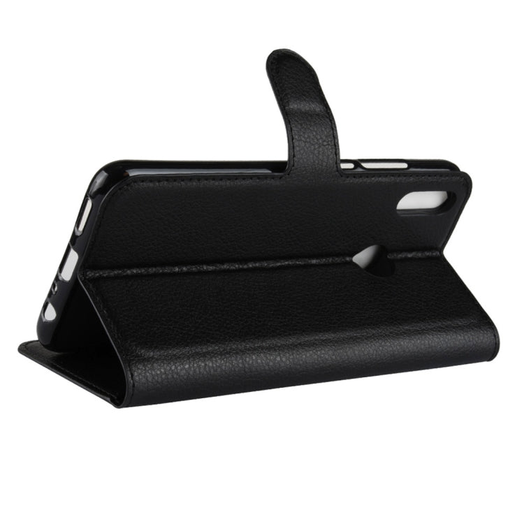 Litchi Texture Horizontal Flip Leather Case for Huawei Honor 8X, with Holder & Card Slots & Wallet & Photo Frame, Huawei Honor 8X, For Honor 8X