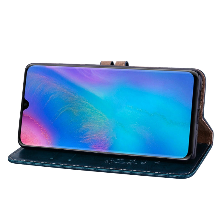 Business Style Oil Wax Texture Horizontal Flip Leather Case for Huawei P30 Pro, with Holder & Card Slots & Wallet, For Huawei P30 Pro