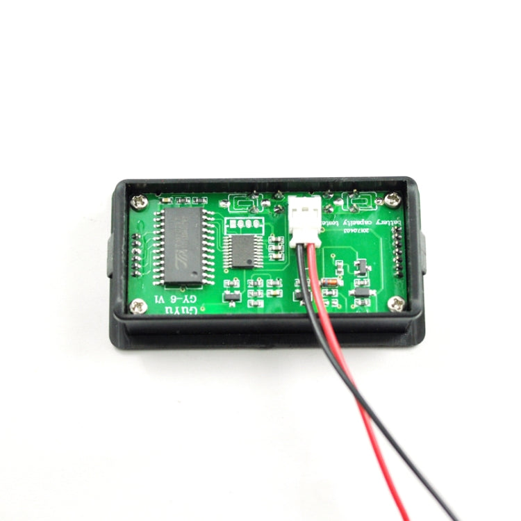 H6133 12V-84V Lead-acid Battery Voltage Tester Percentage Voltmeter Gauge Lithium Battery Status Monitor, 12V-84V Blue Light, 12V-84V Green Light, 12V-84V White Light