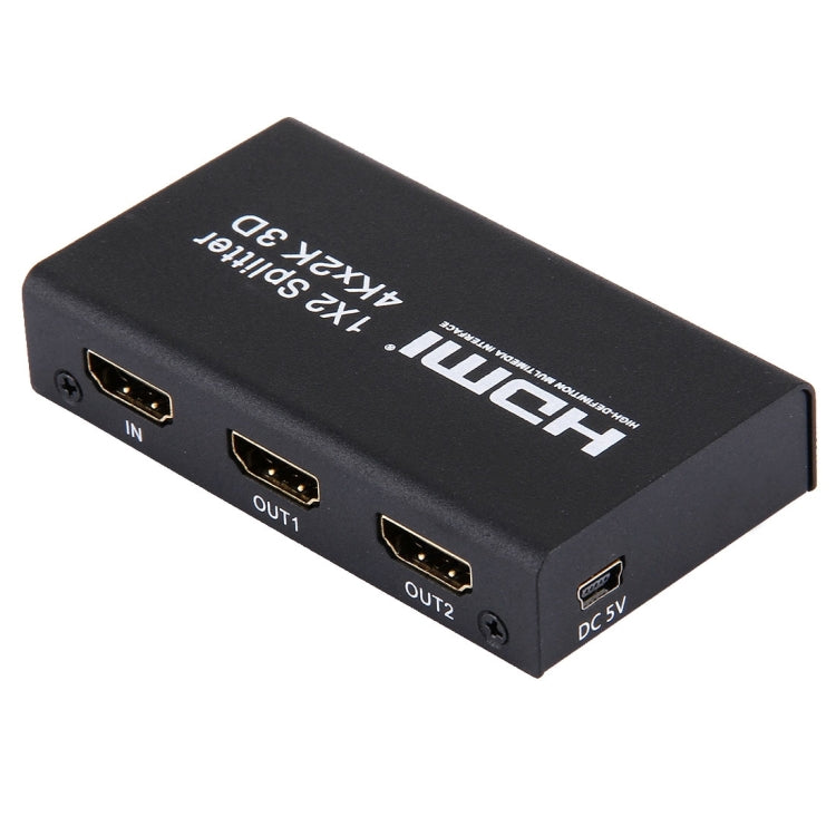 Mini HDMI 1x2 2160P Switch Splitter, Support 4Kx2K, 3D, Support 4Kx2K, 3D
