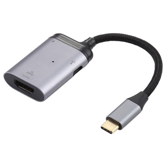 4K 60Hz USB-C / Type-C to HDMI + PD Data Sync Adapter Cable, Type-C to HDMI